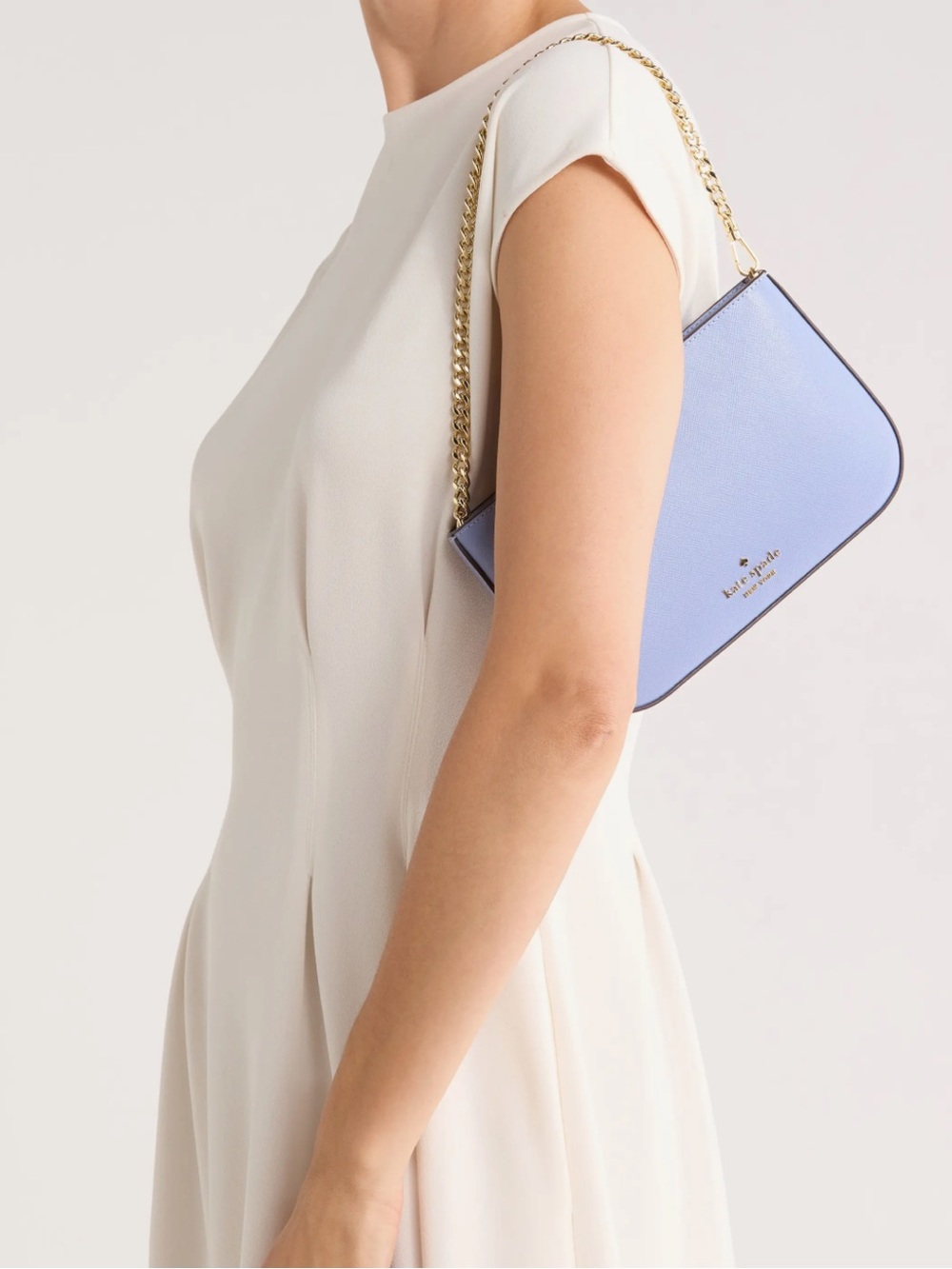 Madison Lily Pochette Shoulder bag Leather Chain Crossbody - Picture 7 of 7